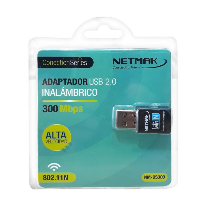 Placa de red inalámbrica Netmak NM-CS300