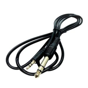 Cable auxiliar miniplug 3.5mm a plug 6.5mm