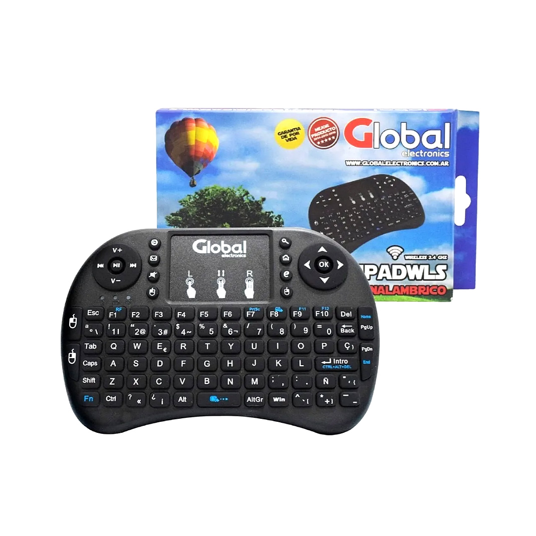 Mini teclado inalámbrico con touchpad - Imagen 2