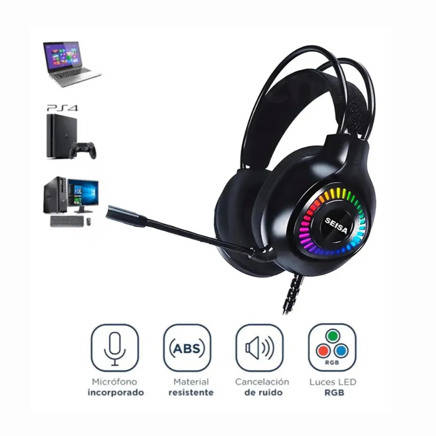 Auricular gamer Seisa SQ-GM19 - Imagen 2